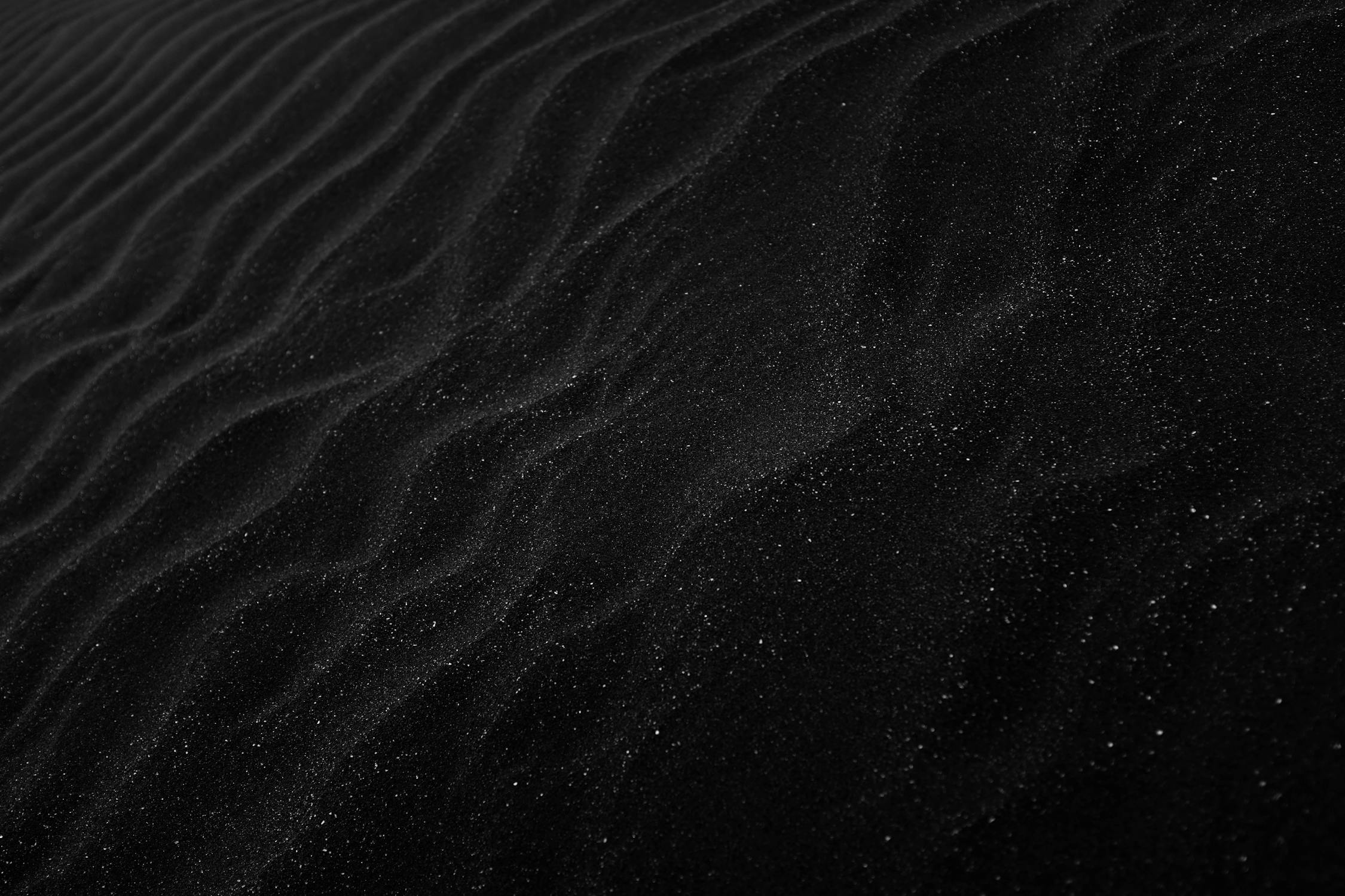 black sands